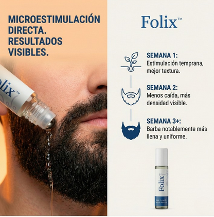 Folix™ Sérum Roll-On [Activación Visible del Crecimiento]